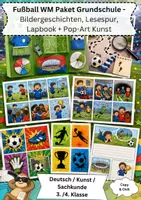 Vorschau - Arbeitsblätter - Fußball Materialpaket Grundschule - Deckblatt