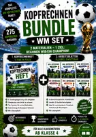Vorschau - Arbeitsblätter - Kopfrechnen Fußball-WM – XXL Bundle | Kopfrechenheft + Arbeitsblätter mit Lösungen | Mathematik Klasse 4–6 - Deckblatt