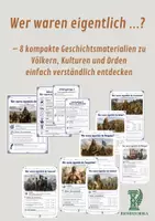 Vorschau - Arbeitsblätter - Wer waren eigentlich …? – 8 kompakte Geschichtsmaterialien zu Völkern, Kulturen und Orden - Deckblatt