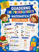 anteprima - Esercizi - Quaderno dei prerequisiti - Matematica classe prima - Pagina di copertina