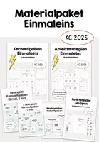 Vorschau - Unterrichtsreihen - Materialpaket Einmaleins (KC 2025) - Deckblatt