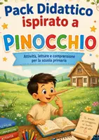 anteprima - Esercizi - Pack didattico completo su Pinocchio - Pagina di copertina