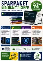 Vorschau - Unterrichtsreihen - XXL Informatik & Wirtschaft Bundle: IT-Systeme, Programmierung, Cybersecurity & Logistik - Deckblatt