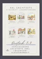 Vorschau - Unterrichtsreihen - XXL Sachtexte erschließen: 5-Schritt-Lesemethode und Textsammlungen - Deckblatt
