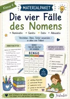 Vorschau - Stundenentwürfe - Die 4 Fälle des Nomens - Materialpaket - Deckblatt
