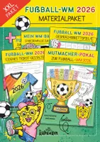 Vorschau - Arbeitsblätter - Fußball-Paket für die Grundschule ⚽🏆Materialpaket rund um Fußball - Deckblatt