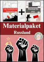 Vorschau - Arbeitsblätter - Materialpaket Russland - Zarenreich zur Sowjetunion - Deckblatt