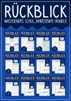 Vorschau - Stundenentwürfe - Schuljahresende – Wachsendes Materialpaket: Rückblick auf das Schuljahr für die Mittelstufe - Deckblatt