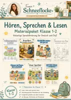 Vorschau - Arbeitsblätter - Hören, Sprechen & Lesen: Materialpaket Klasse 1-2 - Deckblatt