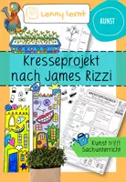 Vorschau - Stundenentwürfe - Kressehäuser nach James Rizzi mit Kresseprojekt im Sachunterricht - Deckblatt