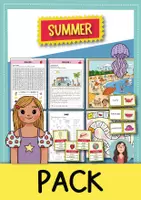 Προεπισκόπηση - Φύλλα εργασίας - Summer Activity Bundle | Καλοκαιρινό Πακέτο Αγγλικών – Φύλλα Εργασίας Δημοτικό & Γυμνάσιο - Εξώφυλλο
