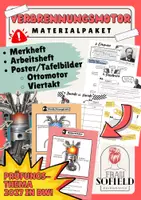 Vorschau - Unterrichtsreihen - Materialpaket Verbrennungsmotor - Deckblatt