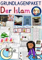 Vorschau - Stundenentwürfe - Islam Klasse 3-6 GRUNDLAGENPAKET Weltreligionen Religion Ethik - Deckblatt