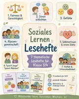 Vorschau - Arbeitsblätter - Soziales Lernen Lesehefte Klasse 3/4 – 7 Lesepakete zu Gefühlen, Selbstwert, Streit, Fairness, Vielfalt & Klassengemeinschaft - Deckblatt