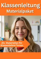 Vorschau - Unterrichtsreihen - Klassenleitung Materialpaket - Classroom Management für Klassenlehrer - Deckblatt