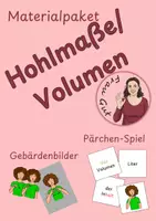 Vorschau - Spiele - Materialpaket Volumen/Hohlmaße - Deckblatt