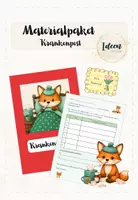 Vorschau - Arbeitsblätter - Fuchsklasse Materialpaket Krankenpost - Deckblatt