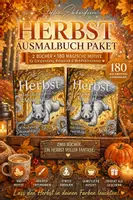 Vorschau - Mal- und Bastelvorlagen - Herbst-Ausmalbuch Paket - Deckblatt