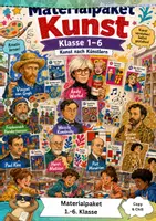 Vorschau - Arbeitsblätter - Kunst Materialpaket Klasse 1 2 3 4 5 6 - Deckblatt