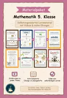 Vorschau - Unterrichtsreihen - Materialpaket Mathematik – 5. Klasse - Deckblatt