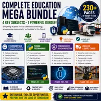 Vorschau - Unterrichtsreihen - Technology & Logistics Mega Bundle - Coding, Cybersecurity, Computer Systems & Supply Chains - Deckblatt