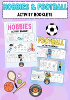 Vorschau - Arbeitsblätter - Hobbies & Football: Activity Booklets (Englisch Grundschule) - Deckblatt