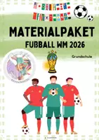 Vorschau - Arbeitsblätter - Material Bundle Fußball WM 2026 Grundschule | Sparpaket Materialpaket Fussball WM 2026 ⚽️🏆 - Deckblatt