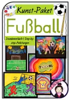 Vorschau - Stundenentwürfe - Materialpaket KUNST Fußball WM 2026 - Deckblatt