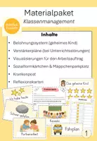 Vorschau - Arbeitsblätter - Materialpaket - Klassenmanagement - Deckblatt