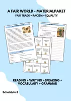 Vorschau - Stundenentwürfe - Materialpaket A FAIR WORLD (More 4 Unit 10) Fair Trade Racism Equalita - Deckblatt