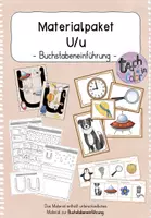 Vorschau - Spiele - Buchstabeneinführung Uu - Materialpaket - Deckblatt