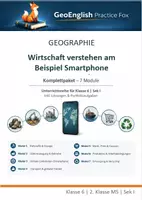 Vorschau - Unterrichtsreihen - Wirtschaft verstehen am Beispiel Smartphone – Komplettpaket (7 Module) – Klasse 6 - Deckblatt