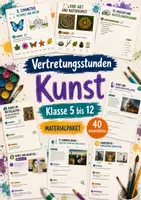Vorschau - Unterrichtsreihen - Materialpaket Vertretungsstunden Kunst - Klasse 5-12 - 40 Arbeitsblätter - Deckblatt