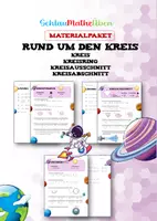Vorschau - Arbeitsblätter - Rund um den Kreis - Deckblatt
