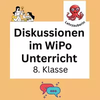 Vorschau - Stundenentwürfe - Kontrovers diskutieren I WiPo 8 - Deckblatt
