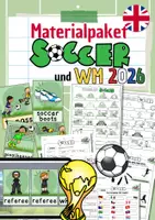 Vorschau - Arbeitsblätter - Soccer Englisch | Materialpaket World Cup & WM 2026 | Englisch Klasse 5–7 - Deckblatt