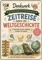 Vorschau - Stundenentwürfe - Zeitreise durch die Weltgeschichte-Komplettpaket | Sachunterricht Klasse 3-4 | Römer, Ägypten, Wikinger & Ritter | Arbeitshefte mit Lösungen - Deckblatt