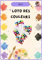 Aperçu - Jeux - Kit pédagogique "loto des couleurs" - Page de couverture