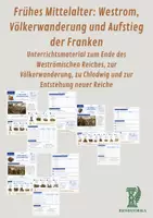 Vorschau - Unterrichtsreihen - Frühes Mittelalter: Westrom, Völkerwanderung und Aufstieg der Franken - Deckblatt