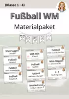 Vorschau - Arbeitsblätter - WM 2026 Fußball Materialpaket - Deckblatt
