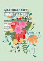 Vorschau - Arbeitsblätter - Materialpaket Kommasetzung - Deckblatt