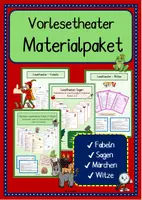 Vorschau - Unterrichtsreihen - Vorlesetheater Lesetheater - Deckblatt