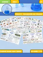 Vorschau - Arbeitsblätter - Materialpaket - Grundstoffe der Chemie - Teil II - Deckblatt