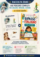 anteprima - Materiale di supporto/inclusione - Due percorsi completi per crescere, imparare, scrivere - Pagina di copertina