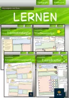 Vorschau - Arbeitsblätter - Lernen lernen - Themenpaket | Lerncoaching | Klasse 5-10 - Deckblatt
