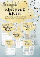 Vorschau - Spiele - Materialpaket: Adjective or adverb? - Deckblatt