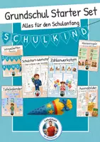 Vorschau - Arbeitsblätter - Grundschul Starter Set - Alles für den perfekten Schulstart! - Deckblatt