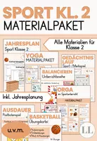 Vorschau - Unterrichtsreihen - Materialpaket Sport Klasse 2 - Deckblatt
