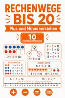 Vorschau - Stundenentwürfe - Mathe Klasse 1/2: Rechenwege bis 20 – 10 Stunden im Paket - Deckblatt