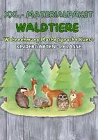 Vorschau - Stundenentwürfe - 🌳🐿️🦉🦊🦔 XXL BUNDLE Waldtiere Lernspiele Materialpaket ZR 1-12 Freiarbeitsmaterial - Deckblatt